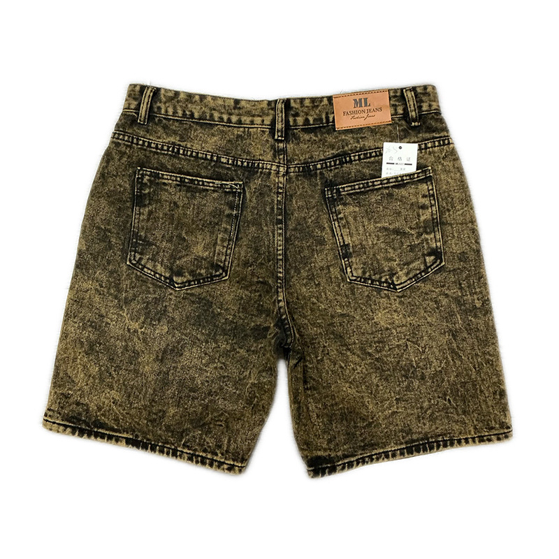 Muške traperice ravnog kroja, hip-hop stil, denim od pamuka, srednji struk, zatvarač