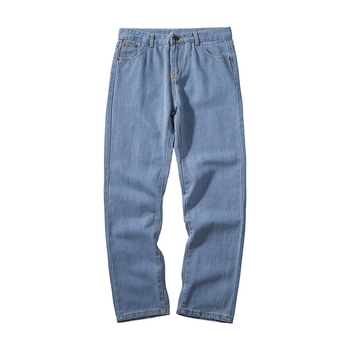 Korejskog stila uske denim traperice, srednji struk, 75% pamuk, zatvarač