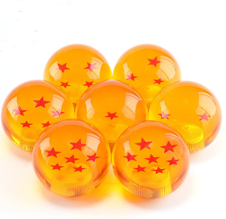 Ručića mjenjača Dragon Ball od smole – Dragon Ball model, s tlačenim logotipom, za ručne mjenjače