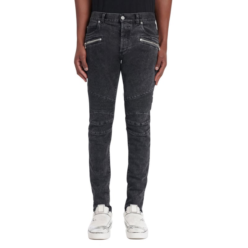 Muške Slim Fit traperice, elastični denim, 80% pamuk, srednji struk, zatvarač na zip