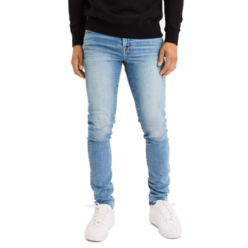 Muške traperice Slim Fit, srednji pojas, 80% pamuk, pune dužine, za četiri sezone