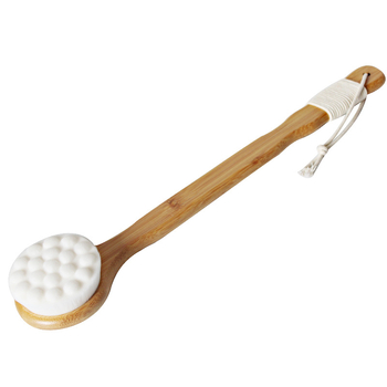 Xingyu Hosszú fogantyújú zuhanykefe macskakarom formájú, puha sörtékkel, Nanzhu + PBT szálak, hát- és testmasszázs