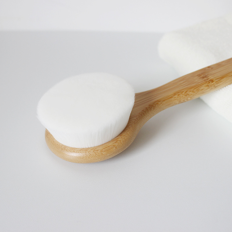 Xingyu Hosszú fogantyújú zuhanykefe macskakarom formájú, puha sörtékkel, Nanzhu + PBT szálak, hát- és testmasszázs