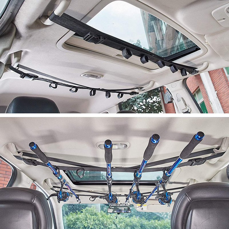 Univerzalni držač ribolovnih štapova za automobil, kompatibilan s SUV/MPV/RV/minivan