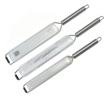 Rozsdamentes acél kézi, többfunkciós konyhai eszköz citrom reszelésére, sajt reszelésére és zöldségek hámozására