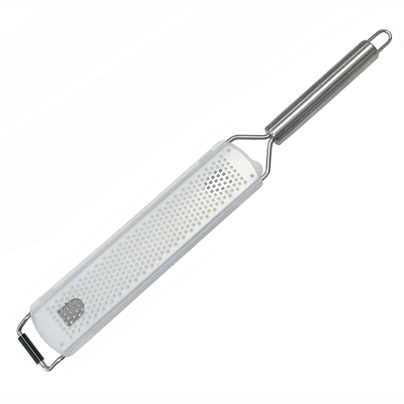 Rozsdamentes acél kézi, többfunkciós konyhai eszköz citrom reszelésére, sajt reszelésére és zöldségek hámozására