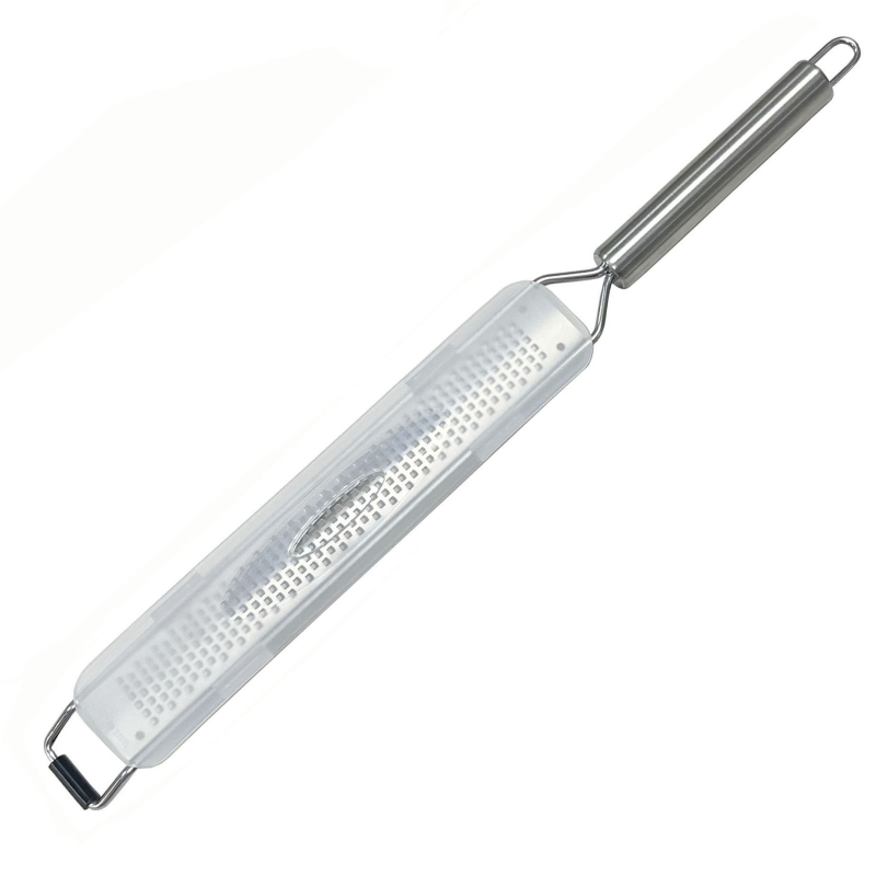 Rozsdamentes acél kézi, többfunkciós konyhai eszköz citrom reszelésére, sajt reszelésére és zöldségek hámozására