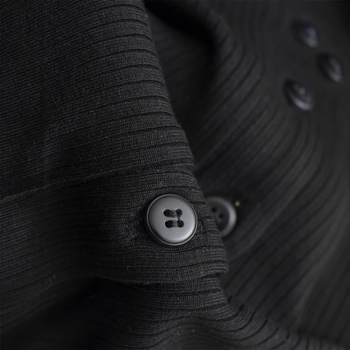 Πουκάμισο με patchwork σε μπλοκ σχέδιο, μακριά μανίκια, γιακά polo, στενή γραμμή, βαμβακερό ύφασμα