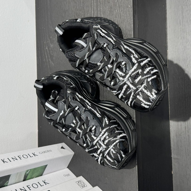 Ženske casual tenisice u stilu Dad Shoes: debela potplata, mrežasti gornji dio, gumena potplata, prednje vezanje, visina pete 3–5 cm