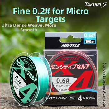 Tucumi hlavný vlasec, PE materiál, vysoká pevnosť, krabička 100 kusov