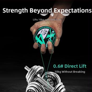 Tucumi hlavný vlasec, PE materiál, vysoká pevnosť, krabička 100 kusov