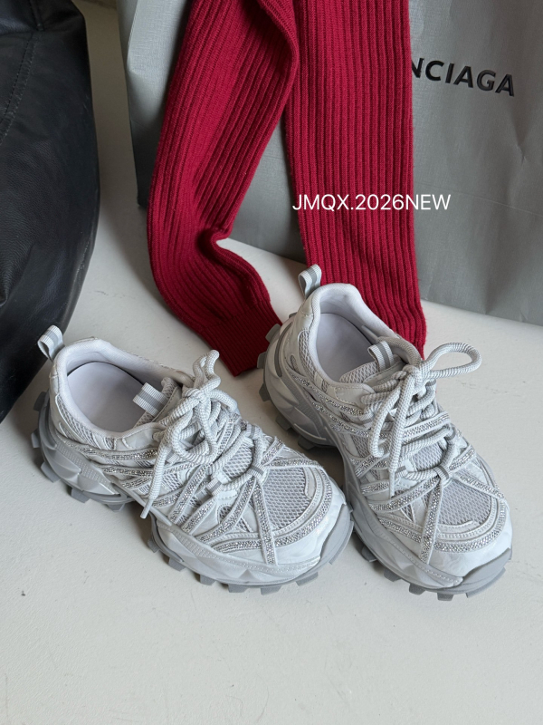 Ženske chunky dad shoes s gornjim dijelom od PU i mreže, zaobljeni vrh, vezanje, srednja visina pete 3–5 cm, đon od pjene od gume