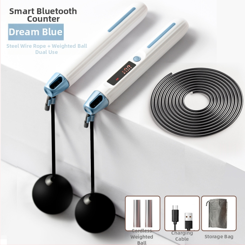 Elekson Bežični užad za skok s Bluetoothom i elektroničkim brojačem, ABS, verzija 3, licencirana privatna etiketa