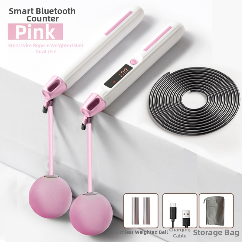 Elekson Bežični užad za skok s Bluetoothom i elektroničkim brojačem, ABS, verzija 3, licencirana privatna etiketa