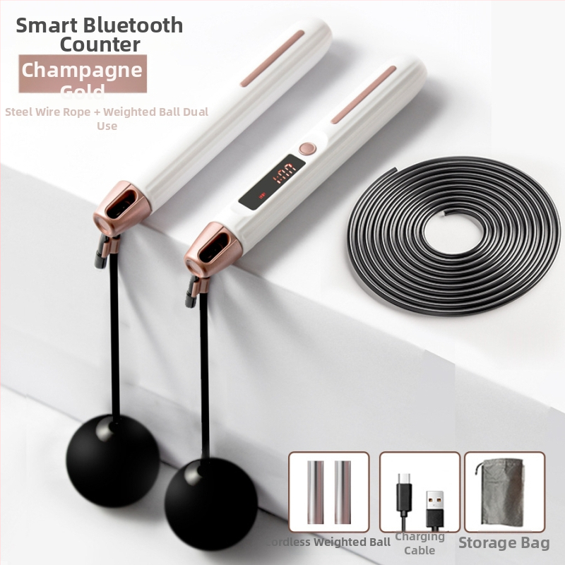 Elekson Bežični užad za skok s Bluetoothom i elektroničkim brojačem, ABS, verzija 3, licencirana privatna etiketa