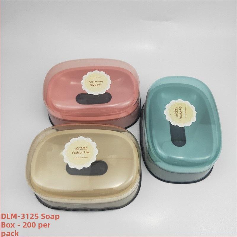 Lemi plastový dvojvrstvový bezšvový box na mydlo s háčikom do kúpeľne, značka Lemi, 240–250 kusov