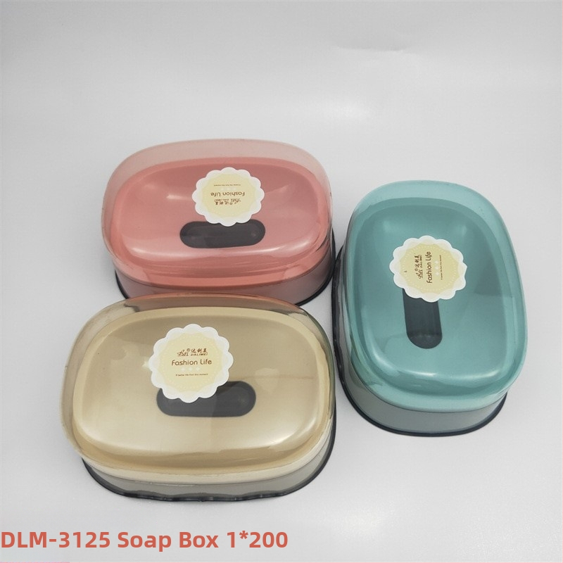 Lemi plastový dvojvrstvový bezšvový box na mydlo s háčikom do kúpeľne, značka Lemi, 240–250 kusov