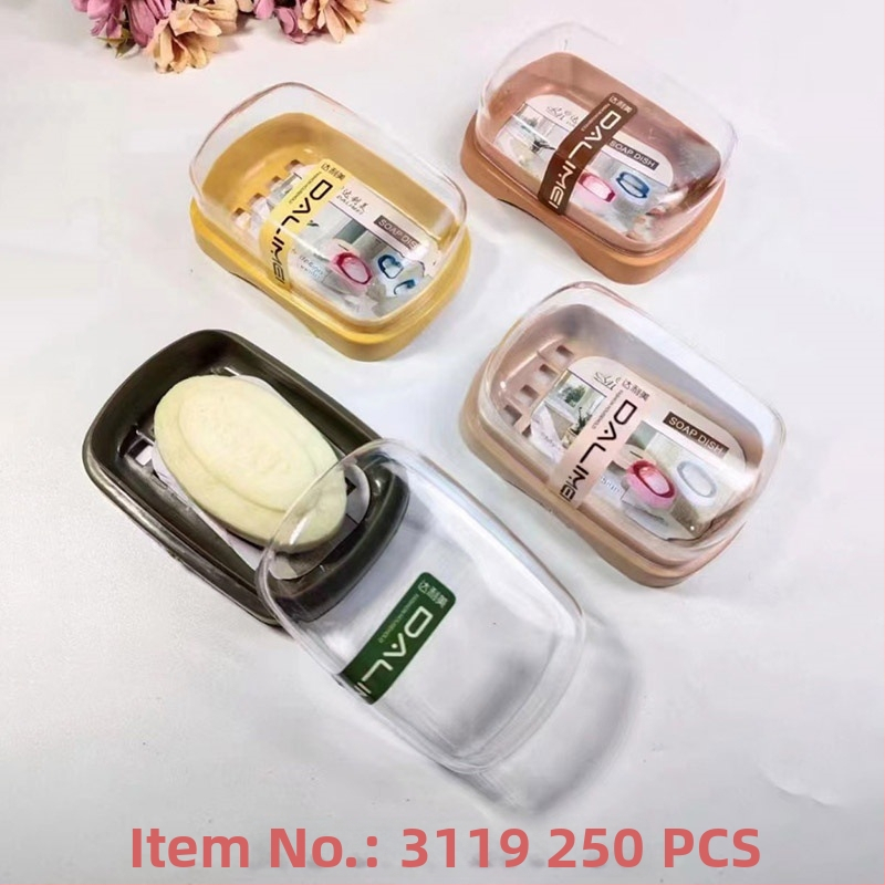 Lemi plastový dvojvrstvový bezšvový box na mydlo s háčikom do kúpeľne, značka Lemi, 240–250 kusov