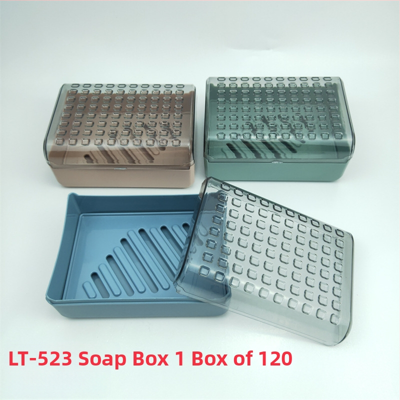 Lemi plastový dvojvrstvový bezšvový box na mydlo s háčikom do kúpeľne, značka Lemi, 240–250 kusov