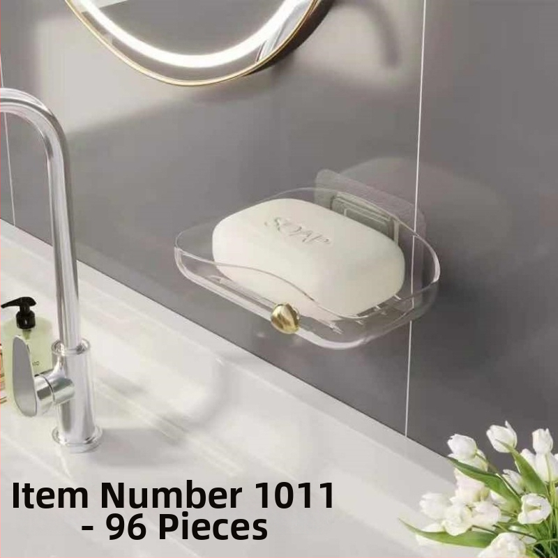 Lemi plastový dvojvrstvový bezšvový box na mydlo s háčikom do kúpeľne, značka Lemi, 240–250 kusov