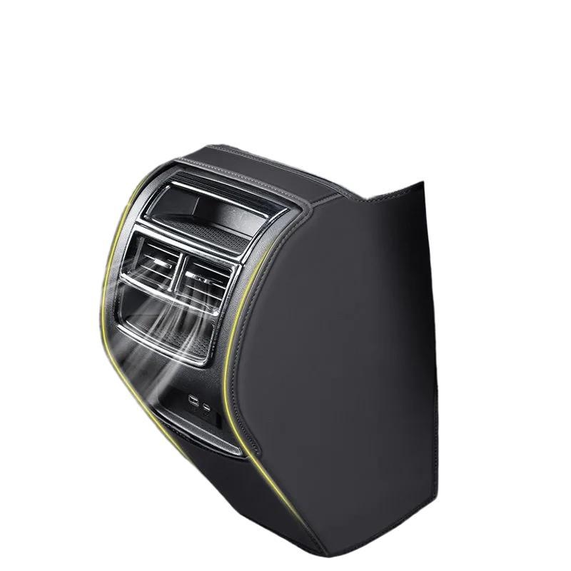 Automobilski nosač za Volvo XC40: akrilni poklop pretinca naslona za ruku s stražnjom jastučićem protiv udaranja, brza Snap-on montaža, bočna strana automobila