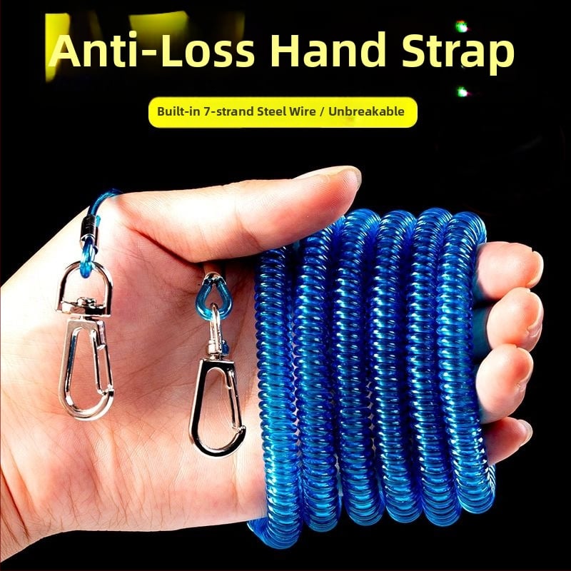 Lanyard za štap s automatskim izvlacenjem i čeličnim užetom, duljina 3–20 m