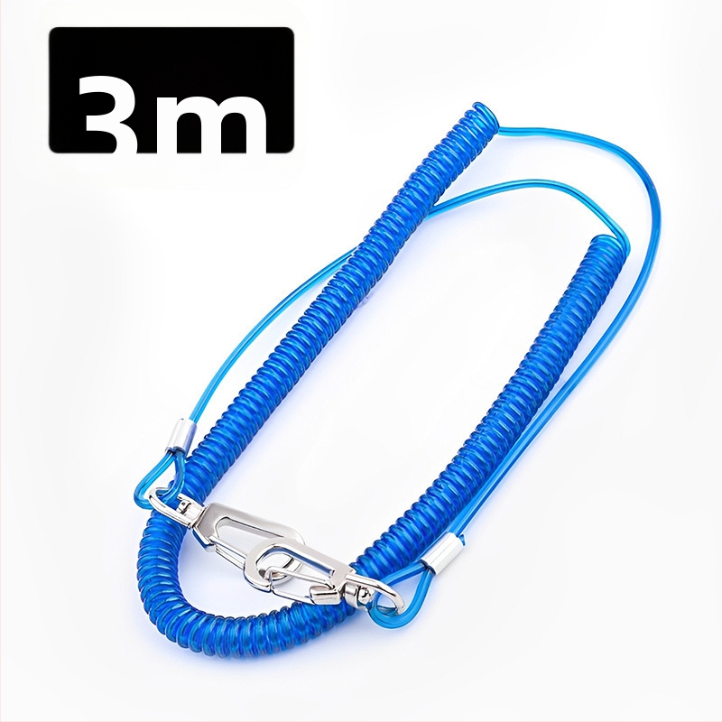 Lanyard za štap s automatskim izvlacenjem i čeličnim užetom, duljina 3–20 m