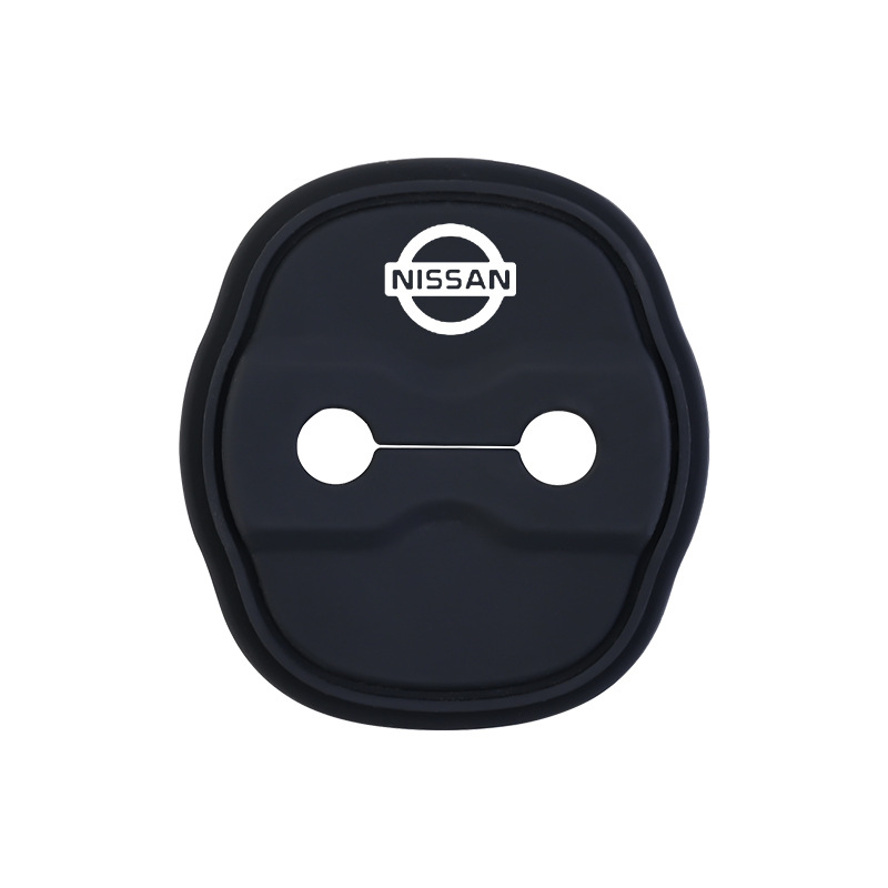 За Nissan — покривало за защита на ключалката на врата, силикон, съвместимо с Sylphy, Teana, Qashqai, X-Trail, Tiida и Bluebird