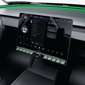 Dodatak – fizički gumb za središnju konzolu Tesle Model Y/3 (2017–2020), model TZW-19, plastika