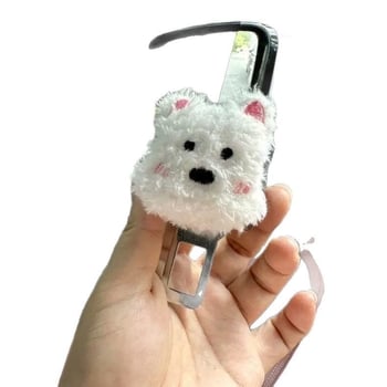 Clip pentru centură auto cu cap de extindere, clemă de extindere universală KK52, oțel inoxidabil + ABS