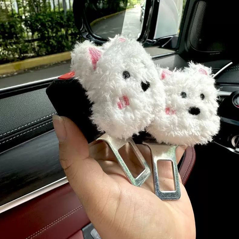 Clip pentru centură auto cu cap de extindere, clemă de extindere universală KK52, oțel inoxidabil + ABS