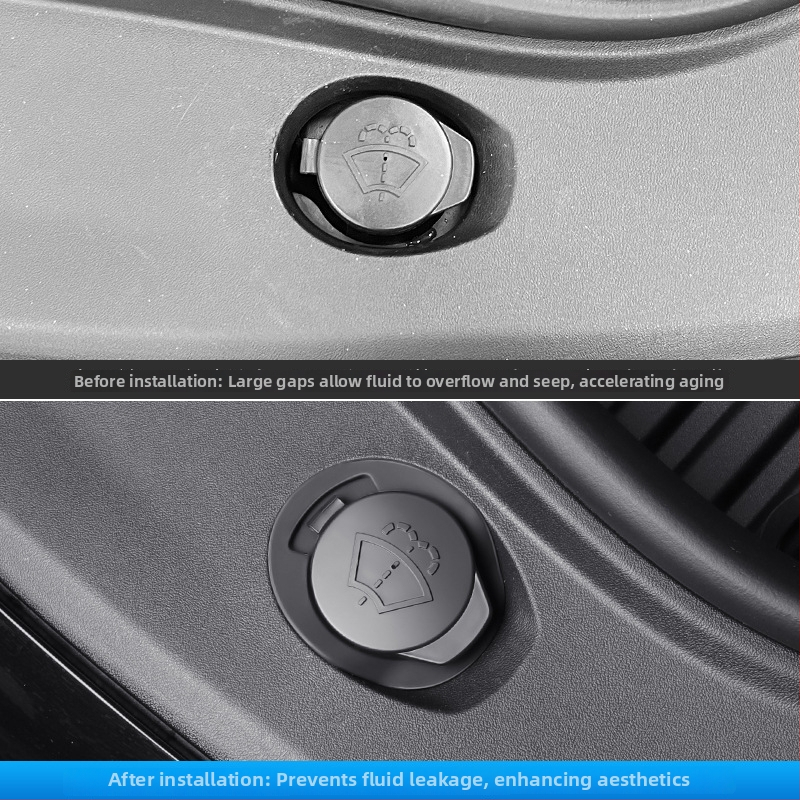 Tesla Model 3/Y/YL silikon zatvarač za razmak između brisača s filtrom protiv blokiranja, Snap-On ugradnja, model TSL1255