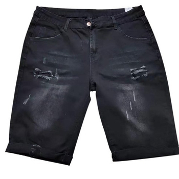 Muške cropped traperice s ravnim krojem od denima, 70% pamuk, srednji struk, zatvarač