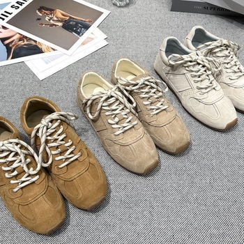 Agan Shoes žene - Kožni gornji dio, Okružni vrh prsta, Niski potpetica 1–3 cm, Prednje vezanje, Pogodno za sve sezone
