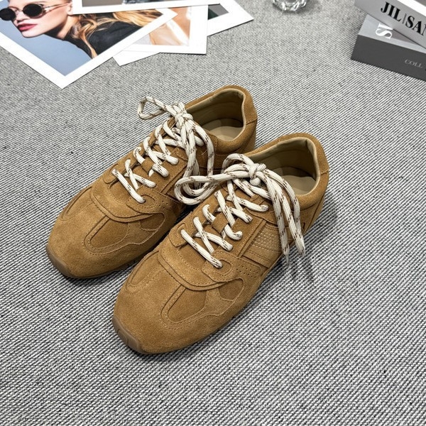 Agan Shoes žene - Kožni gornji dio, Okružni vrh prsta, Niski potpetica 1–3 cm, Prednje vezanje, Pogodno za sve sezone
