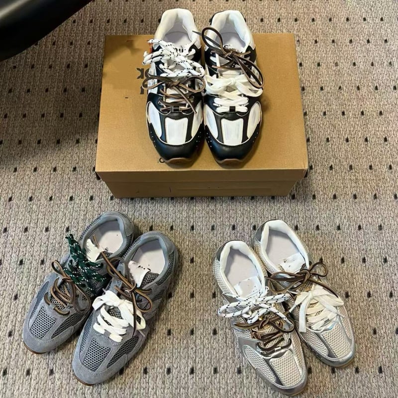 Γυναικεία casual αθλητικά παπούτσια, επάνω μέρος από βοδινό δέρμα, αναπνεόμενα, χαμηλό ύψος, με κορδόνια, PU σόλα