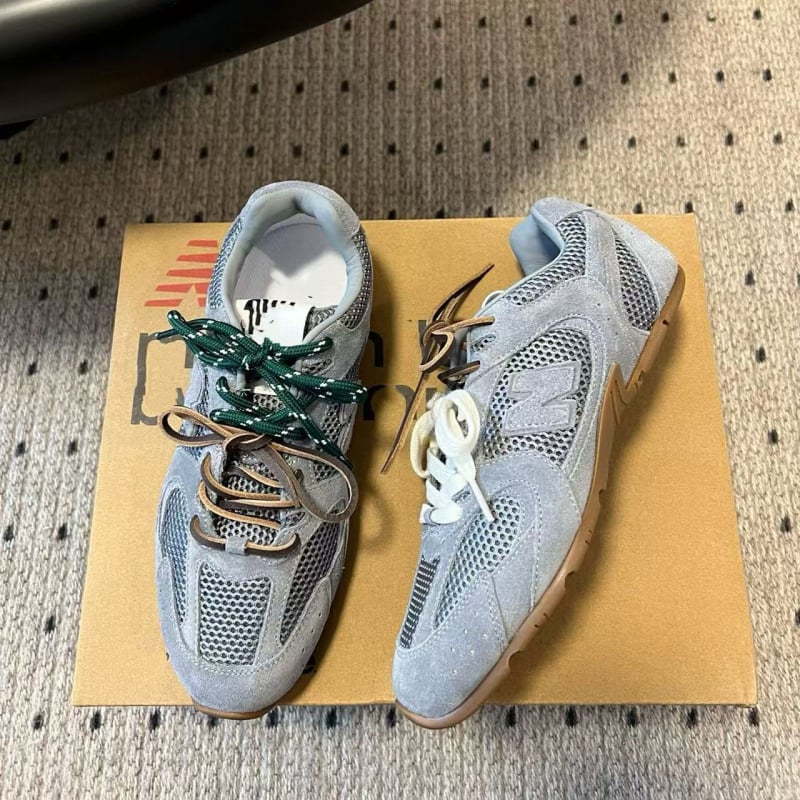 Γυναικεία casual αθλητικά παπούτσια, επάνω μέρος από βοδινό δέρμα, αναπνεόμενα, χαμηλό ύψος, με κορδόνια, PU σόλα