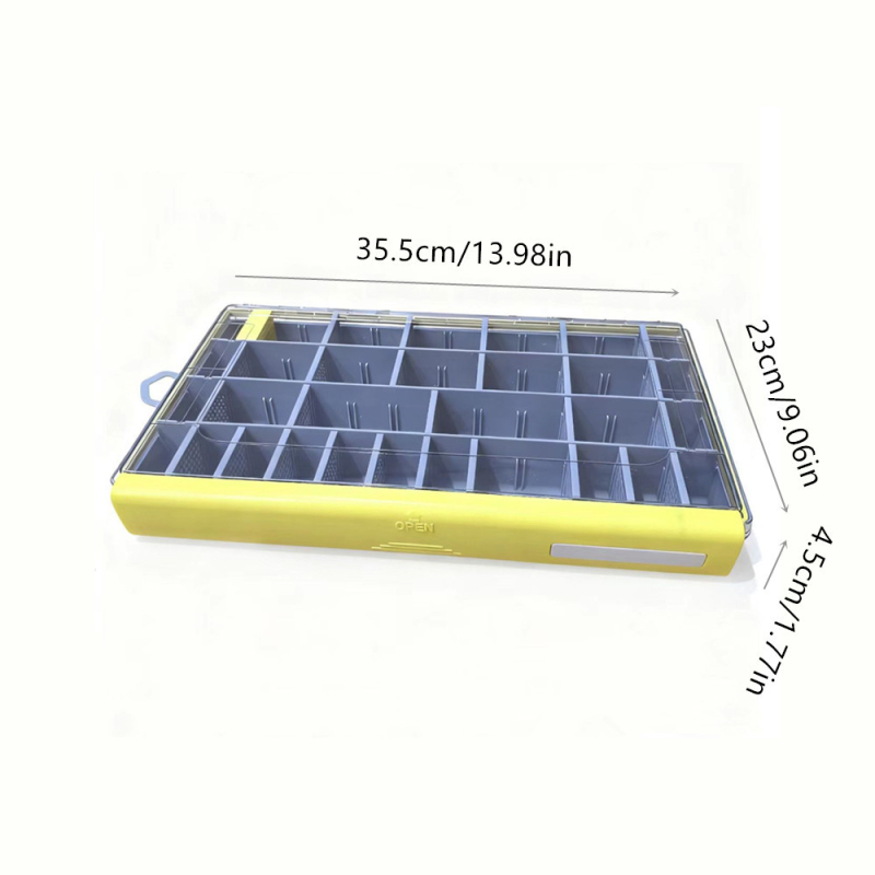 Kai Hao Luya Box – Vodootporni organizator dodataka za mamce, PP materijal