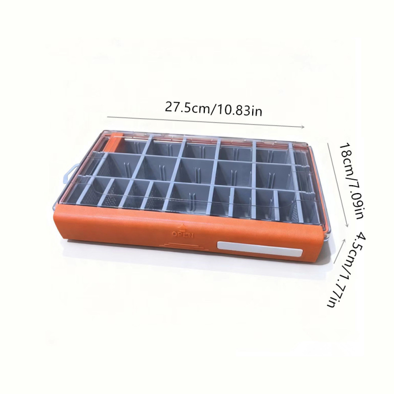 Kai Hao Luya Box – Vodootporni organizator dodataka za mamce, PP materijal