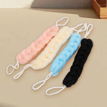 Dugački trak za tuširanje i piling, PE materijal, univerzalna upotreba, pakirano u vrećicu