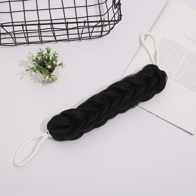 Dugački trak za tuširanje i piling, PE materijal, univerzalna upotreba, pakirano u vrećicu