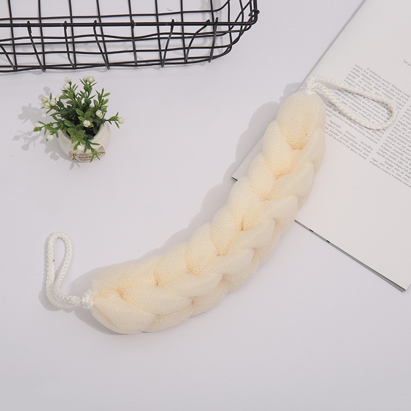 Dugački trak za tuširanje i piling, PE materijal, univerzalna upotreba, pakirano u vrećicu