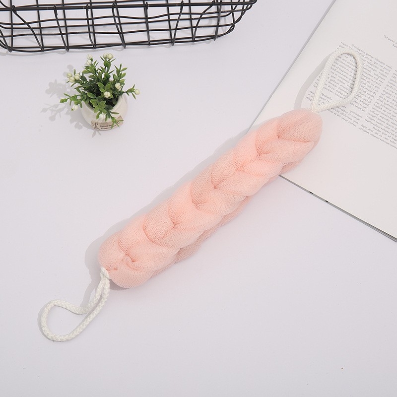 Dugački trak za tuširanje i piling, PE materijal, univerzalna upotreba, pakirano u vrećicu