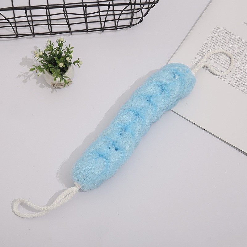 Dugački trak za tuširanje i piling, PE materijal, univerzalna upotreba, pakirano u vrećicu