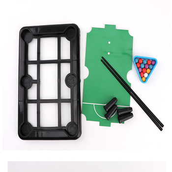 Детска мини билярдна настолна игра (Материал: пластмаса; Категория: билярд; Възраст: 4–14 години; Пъзел; Интерактивна)