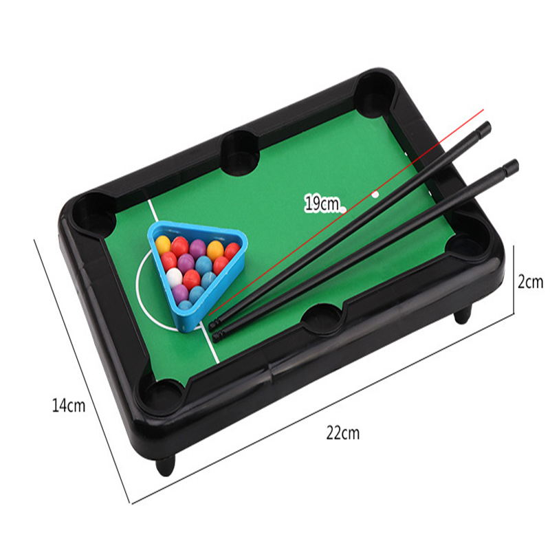 Детска мини билярдна настолна игра (Материал: пластмаса; Категория: билярд; Възраст: 4–14 години; Пъзел; Интерактивна)