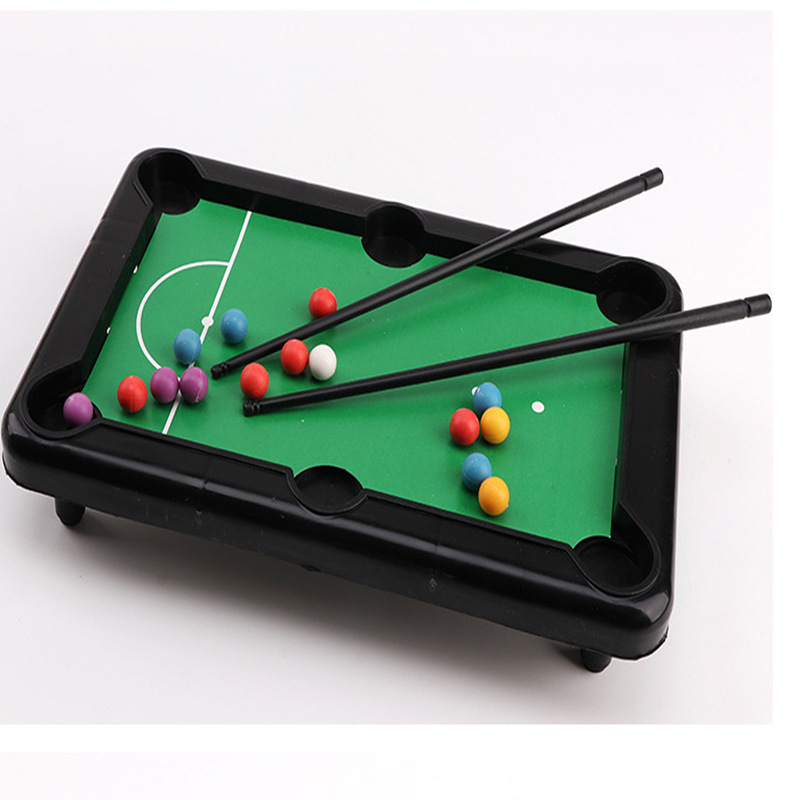 Детска мини билярдна настолна игра (Материал: пластмаса; Категория: билярд; Възраст: 4–14 години; Пъзел; Интерактивна)