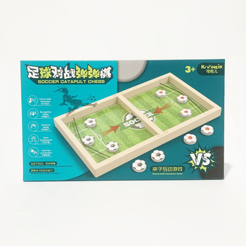 Настолен футбол – комплект играчки за родителско-детска игра – пластмасова конструкция, възраст 7–14 години, интерактивна настолна игра, развива интелект и моторика.