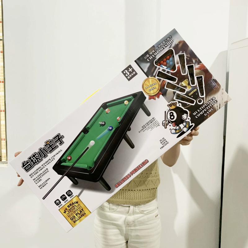 Детска настолна билярдна игра — пластмаса; за деца 7–14 години; 3C сертификационен код: 2024152202052560