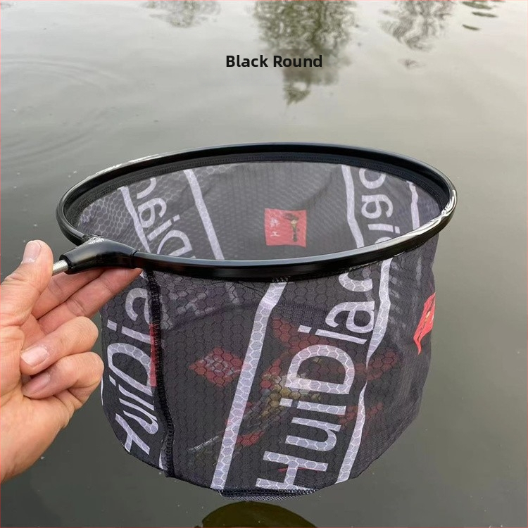 Vanjska glava mreže za ribolov od aluminijske legure, 35–40 cm, imitacija karbona, zamjenjiva mreža